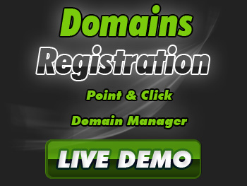 Modestly priced domain name registration